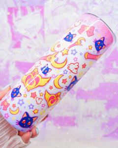 Magical Girl Luna 20oz Stainless Steel Tumbler [Made to Order]