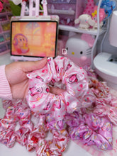 Load image into Gallery viewer, Kirby Hair Scrunchies