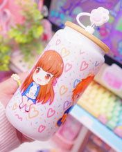 Load image into Gallery viewer, Fruba Characters Glass Can 16oz