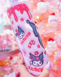 Holiday Kuromi 20oz Stainless Steel Tumbler [Made to Order]