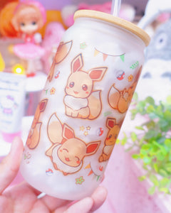 Eevee Glasscan Cup 16oz [Made to Order]