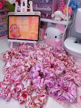 Load image into Gallery viewer, Kirby Hair Scrunchies