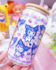 Kuromi Glasscan Cup 16oz [Made to Order]