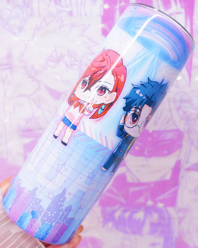 Pastel DanDaDan 20oz Tumbler [Made to Order]