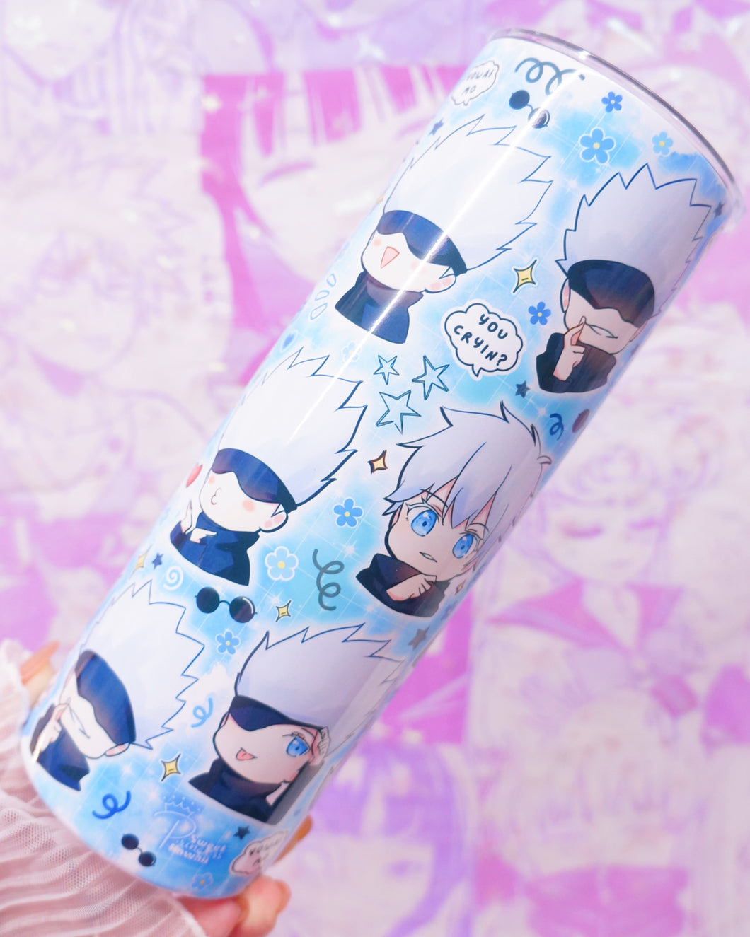 Kawaii Gojo 20oz Tumbler [Made to Order]