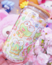 Load image into Gallery viewer, Kawaii Frog Glasscan Cup 16oz [Made to Order]