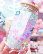 Load image into Gallery viewer, Flower Boy Glasscan Cup 16oz [Made to Order]