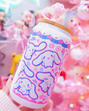 Load image into Gallery viewer, Cute Puppy Glasscan Cup 16oz