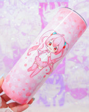 Load image into Gallery viewer, Sakura Miku 20oz Stainless Steel Tumbler [Made to Order]