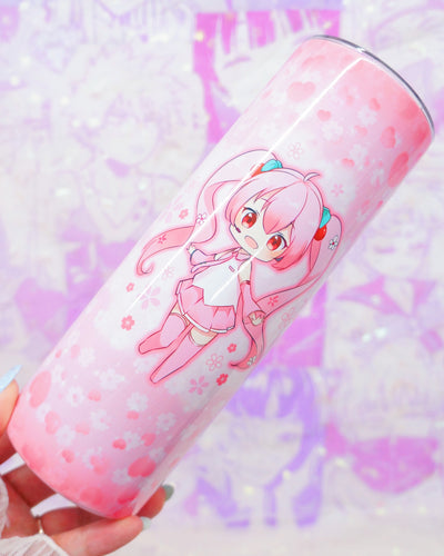 Sakura Miku 20oz Stainless Steel Tumbler [Made to Order]