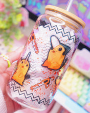 Load image into Gallery viewer, Pochi Chainsaw Dog Glass Can 16oz