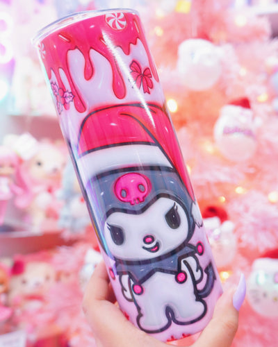 Holiday Kuromi 20oz Stainless Steel Tumbler [Made to Order]