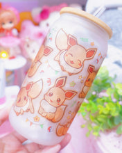 Load image into Gallery viewer, Eevee Glasscan Cup 16oz [Made to Order]
