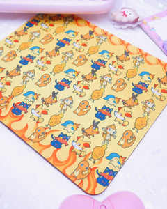 Fire Type Mouse Pad