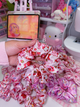 Load image into Gallery viewer, Kirby Hair Scrunchies
