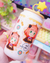 Load image into Gallery viewer, Anya Glass Can 16oz [Made to Order]