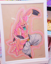 Load image into Gallery viewer, Majin Bu Color Pencil Art Painting
