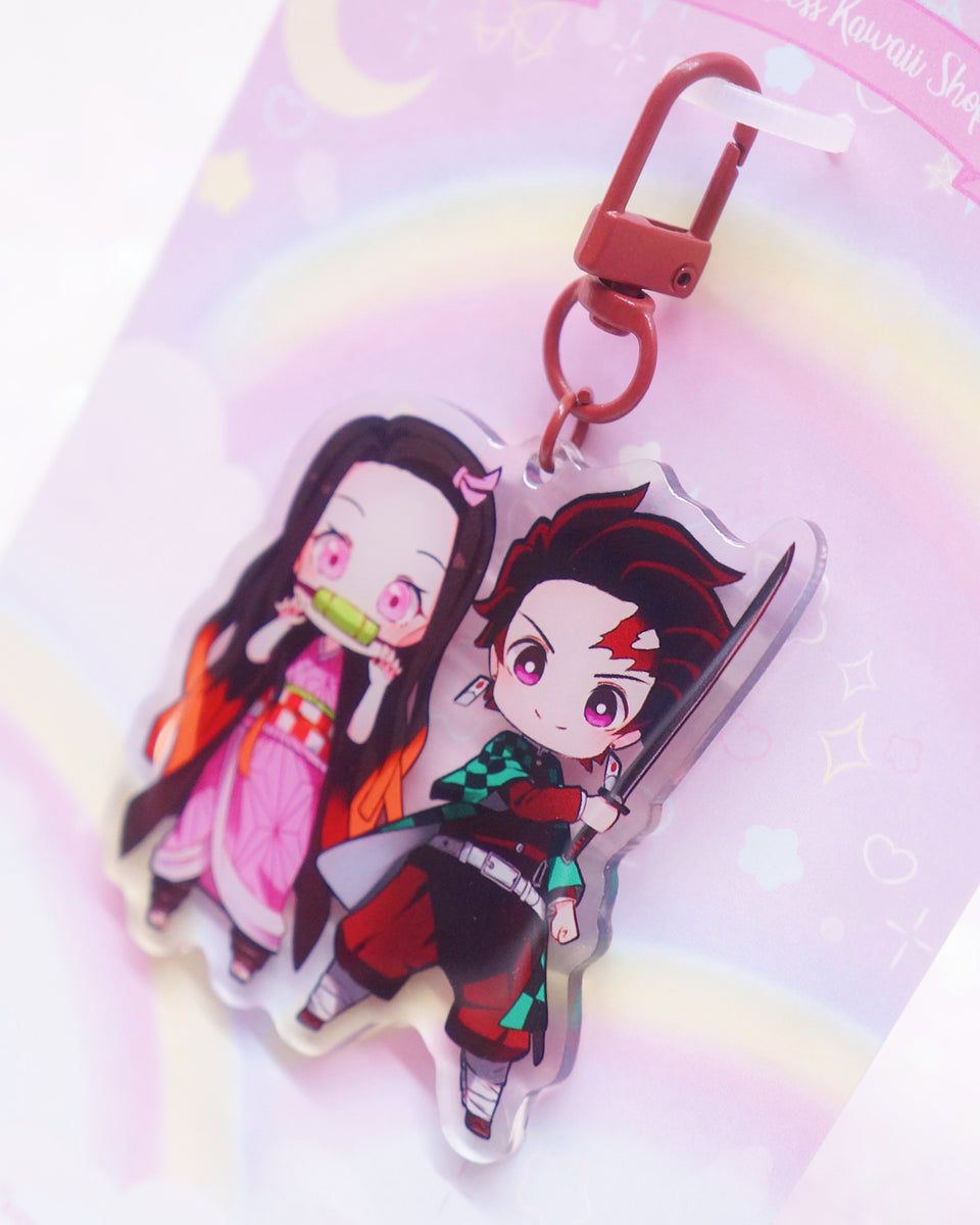 DS Sibling Acrylic Keychain – SweetPrincessKawaii