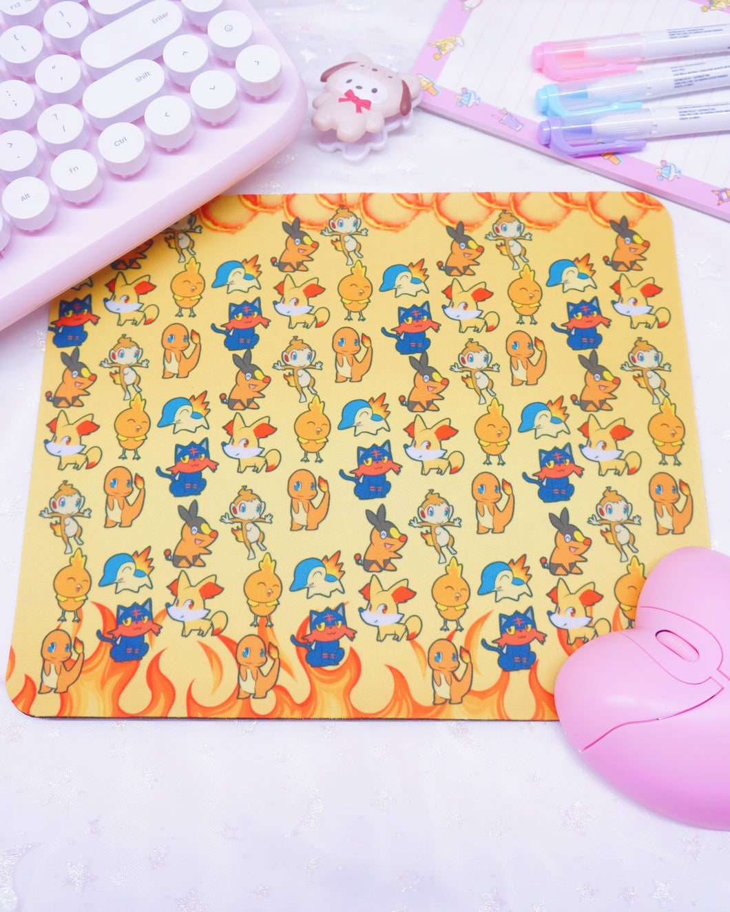 Fire Type Mouse Pad