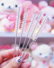 Load image into Gallery viewer, Kawaii Reusable Plastic Straws