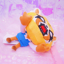 Load image into Gallery viewer, Aggretsuko Plushie Laying Down Small Size