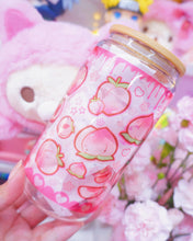 Load image into Gallery viewer, Peaches Glass Can 16oz