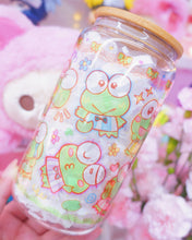 Load image into Gallery viewer, Kawaii Frog Glasscan Cup 16oz [Made to Order]