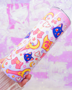 Magical Girl Luna 20oz Stainless Steel Tumbler [Made to Order]