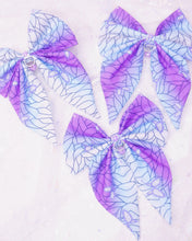 Load image into Gallery viewer, Purple Butterfly Bow Hair Clip
