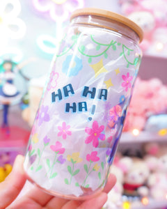 Flower Boy Glasscan Cup 16oz [Made to Order]