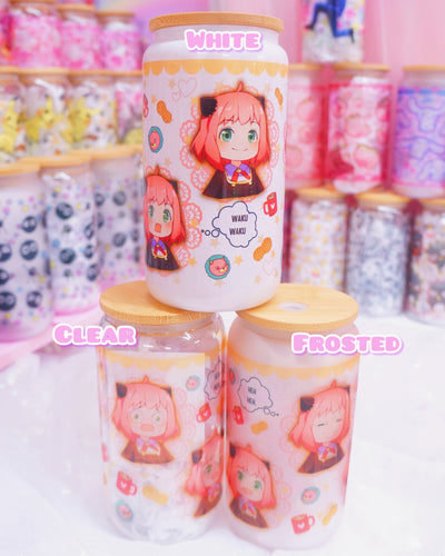 Anya Glass Can 16oz [Made to Order]