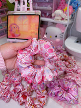 Load image into Gallery viewer, Kirby Hair Scrunchies