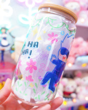 Load image into Gallery viewer, Flower Boy Glasscan Cup 16oz [Made to Order]