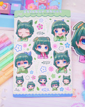 Load image into Gallery viewer, Mao Sticker Sheet