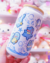 Load image into Gallery viewer, Pokemon Starters Glass Can 16oz  [Made to Order]