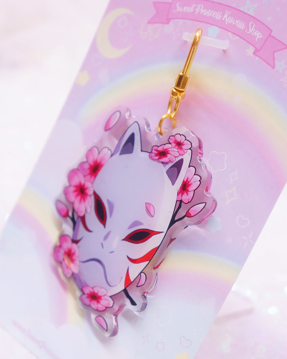 Anbu Mask Acrylic Keychain – SweetPrincessKawaii