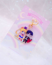 Load image into Gallery viewer, Usagi &amp; Tux Keychain