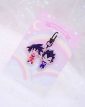 Load image into Gallery viewer, Goku &amp; Vegita Keychain