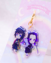 Load image into Gallery viewer, Giyu &amp; Shinobu Keychain