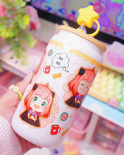 Load image into Gallery viewer, Anya Glass Can 16oz [Made to Order]