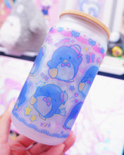 Load image into Gallery viewer, Kawaii Penguin Glasscan Cup 16oz [Made to Order]