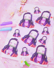 Load image into Gallery viewer, Nezuko Sticker Pack