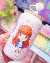 Load image into Gallery viewer, Fruba Characters Glass Can 16oz