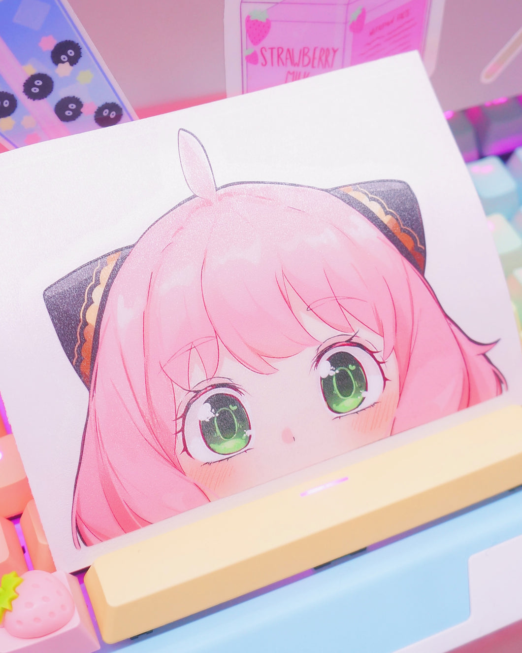 @nya Car Peeker Sticker Decal