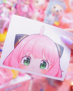 @nya Car Peeker Sticker Decal