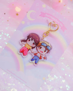 Sheeta & Pazu Keychain
