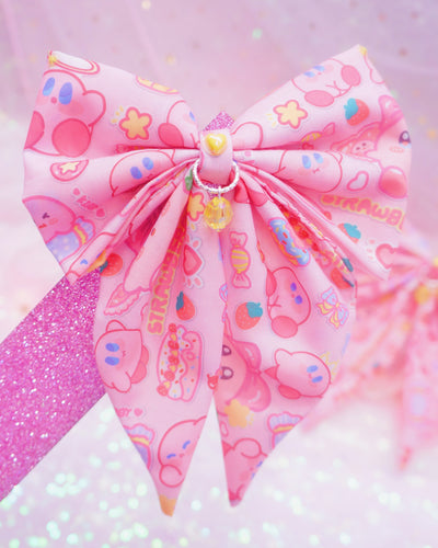 Kirboi Bow Hair Clip