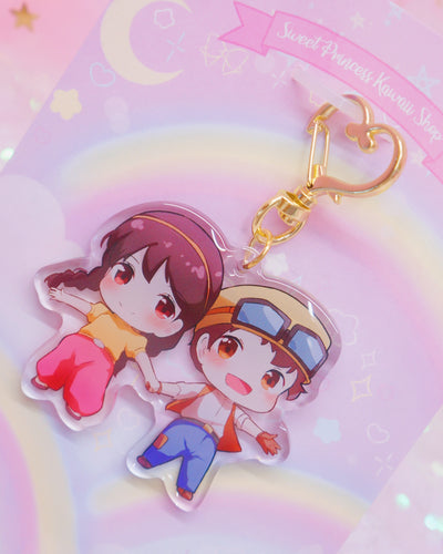 Sheeta & Pazu Keychain