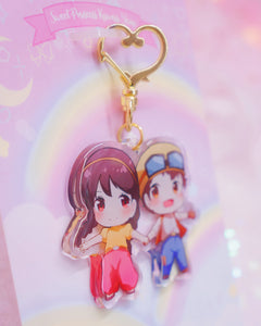 Sheeta & Pazu Keychain
