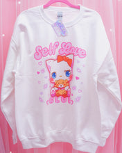 Load image into Gallery viewer, Self Love Kitty Club Sweatshirt [Made to Order]